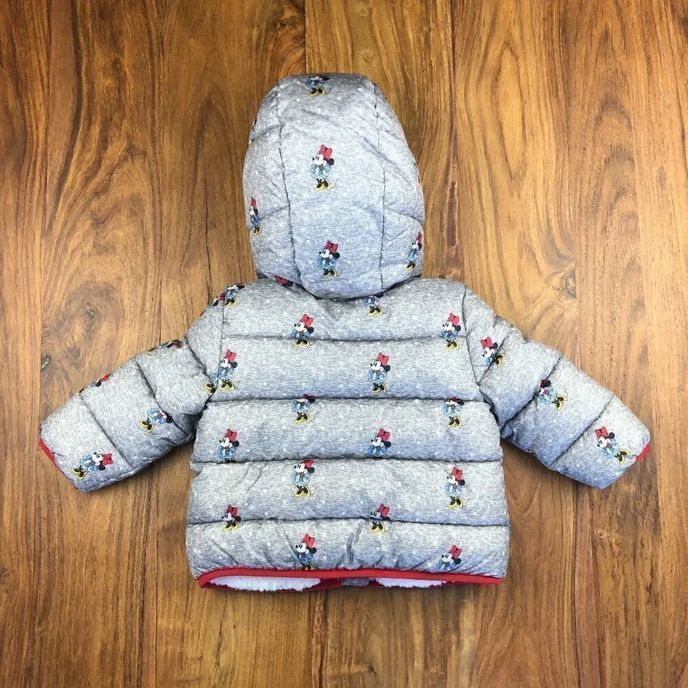 Baby Gap x Disney Minnie Mouse Puffer Jacket 🐭 ❤️